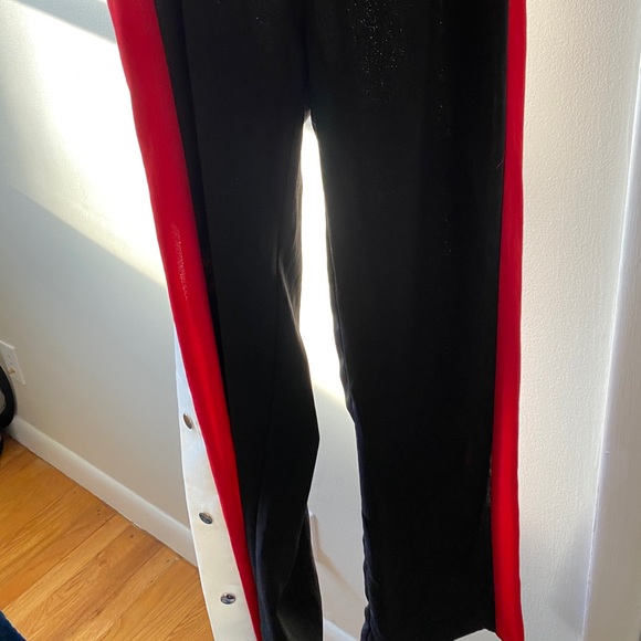 Fashion Nova Electro Magnetic Snap Pants – Black/White/Red, NWOT - Picture 3 of 3